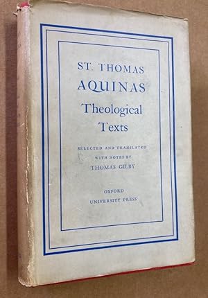 Immagine del venditore per Theological Texts. venduto da Plurabelle Books Ltd