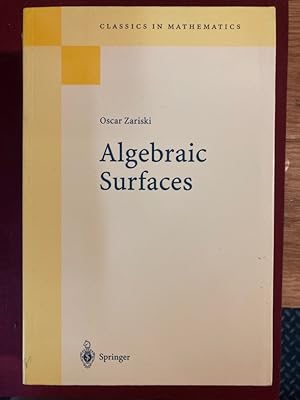 Bild des Verkufers fr Algebraic Surfaces. Reprint of the 1971 Edition. zum Verkauf von Plurabelle Books Ltd