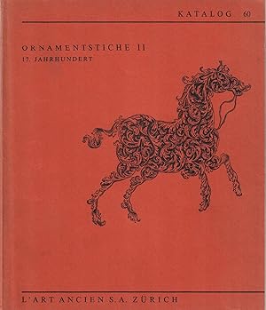 Seller image for Katalog 60: Ornamentstiche II for sale by Robin Bledsoe, Bookseller (ABAA)