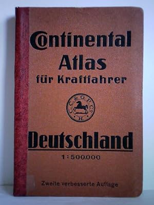 Seller image for Continental-Atlas fr Kraftfahrer Deutschland 1:500.000 for sale by Celler Versandantiquariat