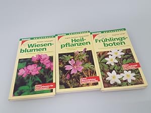 Konvolut 3 Bücher: Wiesenblumen; Heilpflanzen; Frühlingsboten Aichele ; Schwegler