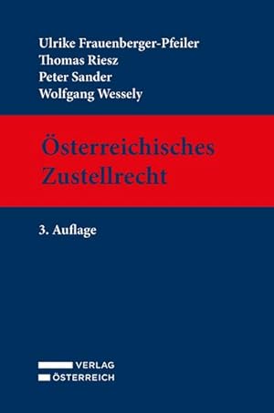 Seller image for sterreichisches Zustellrecht for sale by Rheinberg-Buch Andreas Meier eK