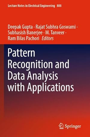 Bild des Verk�ufers f�r Pattern Recognition and Data Analysis with Applications zum Verkauf von AHA-BUCH GmbH