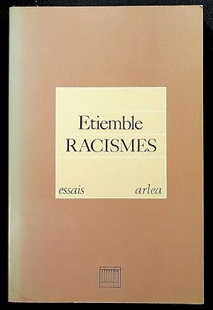 Imagen del vendedor de Racismes a la venta por LibrairieLaLettre2