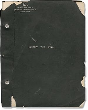 Imagen del vendedor de Inherit the Wind (Original script for the 1955 Broadway play) a la venta por Royal Books, Inc., ABAA