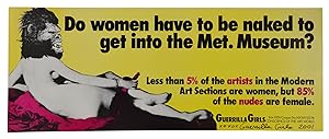 Do Women Have to be Naked to Get into the Met. Museum