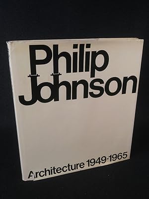 Bild des Verkufers fr Philip Johnson Architecture 1949-1965. zum Verkauf von ANTIQUARIAT Franke BRUDDENBOOKS