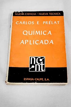 Imagen del vendedor de Qumica aplicada a la venta por Alcan Libros