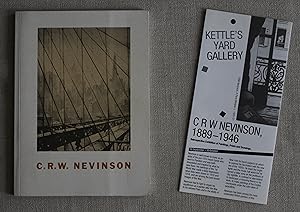 C.R.W. Nevinson, 1889 - 1946, Retrospective Exhibition of Paintings, Prints and Drawings.