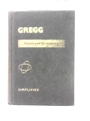 Seller image for Gregg Shorthand Dictionary Simplified for sale by World of Rare Books