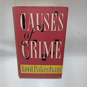 Bild des Verkufers fr Causes of Crime zum Verkauf von Cambridge Rare Books