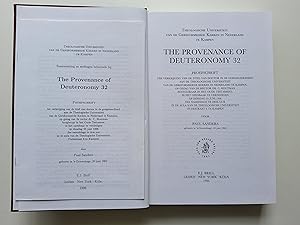 The Provenance of Deuterenomy 32