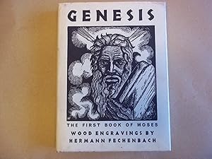 Imagen del vendedor de Genesis. The First Book of Moses. Wood Engravings by Hermann Fechenbach. a la venta por Carmarthenshire Rare Books