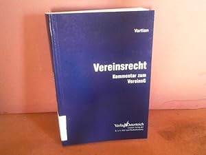 Immagine del venditore per Vereinsrecht. Kommentar zum Vereinsgesetz. venduto da Antiquariat Deinbacher