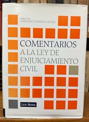 Image du vendeur pour COMENTARIOS A LA LEY DE ENJUICIAMIENTO CIVIL mis en vente par Fbula Libros (Librera Jimnez-Bravo)