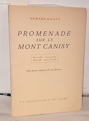 Seller image for Promenade sur le mont Canisy ( Bnerville Tourgville Deauville Saint-Arnoult). Huit dessins originaux de Jean Bureau for sale by Librairie Albert-Etienne