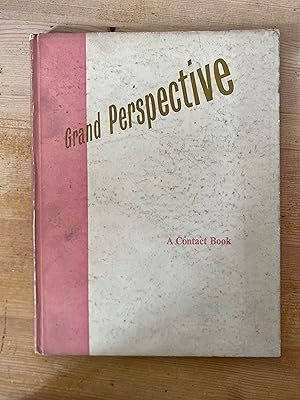 Bild des Verkufers fr Grand Perspective. A Contact Book. zum Verkauf von Blackandwhiteandread ltd