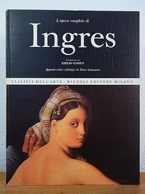 Bild des Verkufers fr L'opera completa di Ingres. Classici dell'Arte 19 [edizione italiana] zum Verkauf von Antiquariat Weber