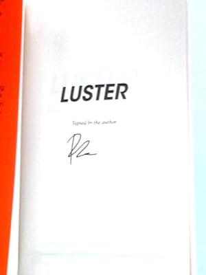 Imagen del vendedor de Luster a la venta por World of Rare Books