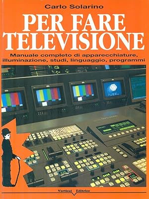 Bild des Verkufers fr Per fare televisione zum Verkauf von Librodifaccia