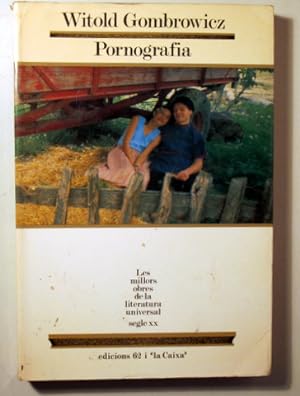 Seller image for PORNOGRAFIA - Barcelona 1986 - 1 edici en catal for sale by Llibres del Mirall