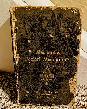Seller image for MECHANICS' POCKET MEMORANDA 1904 for sale by Henry E. Lehrich