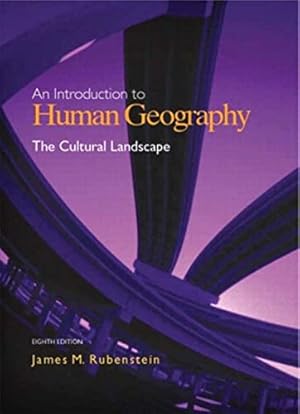 Imagen del vendedor de The Cultural Landscape: An Introduction to Human Geography a la venta por Reliant Bookstore