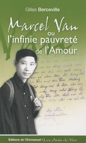 Imagen del vendedor de Marcel van ou l'infini pauvret? de l'amour - Gilles Berceville a la venta por Book Hmisphres