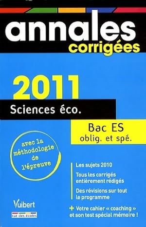 Image du vendeur pour Sciences ?conomiques et sociales bac es - Michel Robichez mis en vente par Book Hmisphres