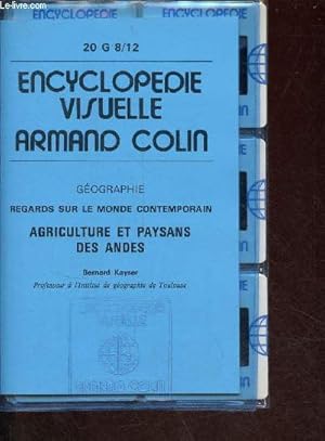 Bild des Verkufers fr Encyclopdie visuelle Armand Colin - Gographie regards sur le monde contemporain agriculture et paysans des Andes - 12 diapositives. zum Verkauf von Le-Livre