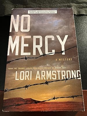 No Mercy: A Mystery / ("Mercy Gunderson" Mystery Series #1), Advance Uncorrected Reader's Proof, ...