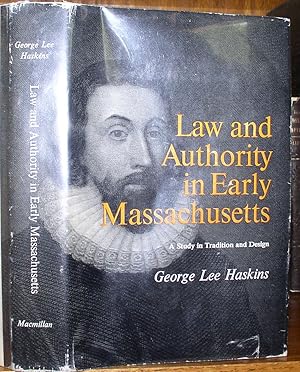 Immagine del venditore per Law and Authority in Early Massachusetts venduto da Time and Again Books