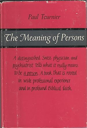 The Meaning of Persons