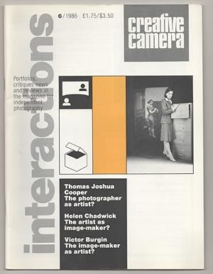 Bild des Verkufers fr Creative Camera 6, 1986 zum Verkauf von Jeff Hirsch Books, ABAA