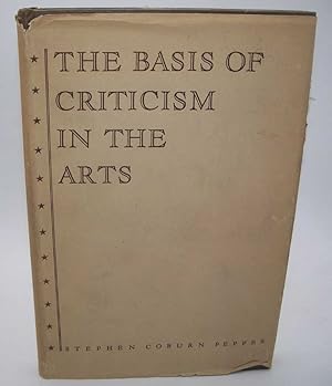 Bild des Verkufers fr The Basis of Criticism in the Arts zum Verkauf von Easy Chair Books