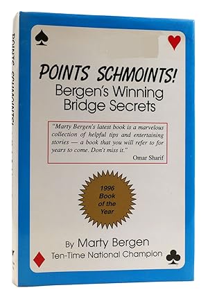 Seller image for POINTS SCHMOINTS! Bergen's Winning Bridge Secrets for sale by Rare Book Cellar