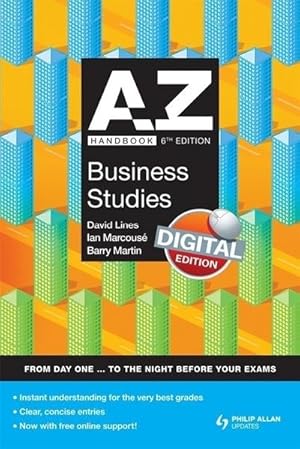 Bild des Verkufers fr A-Z Business Studies Handbook + Online 6th Edition : From Day One to the Night before Your Exams. Digital Edition zum Verkauf von AHA-BUCH GmbH