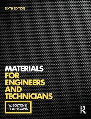 Bild des Verkufers fr Materials for Engineers and Technicians zum Verkauf von AHA-BUCH GmbH