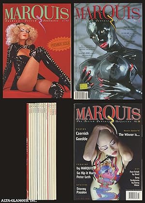 Bild des Verkufers fr MARQUIS; The Fetish Fantasy Magazine Nos. 1-14 [A Set] zum Verkauf von Alta-Glamour Inc.