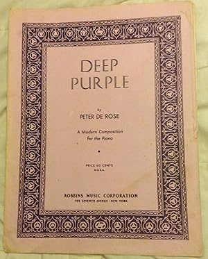 Seller image for Deep Purple for sale by Hastings of Coral Springs