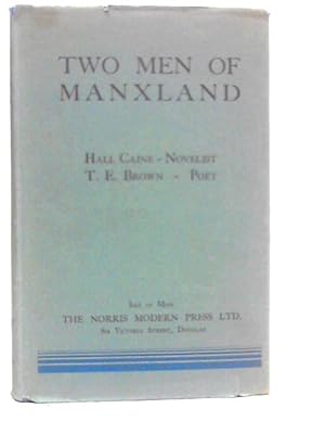 Bild des Verkufers fr Two Men of Manxland zum Verkauf von World of Rare Books