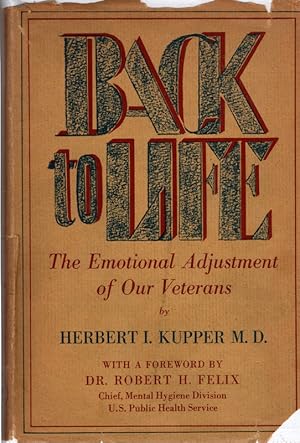 Back to Life: The Emotional Adjustment of Our Veterans
