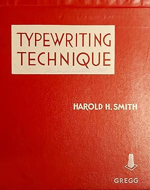 Typewriting Technique