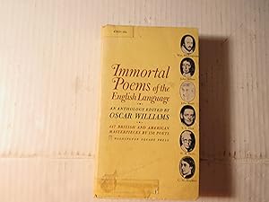Seller image for Immortal Poems of the English Language for sale by RMM Upstate Books