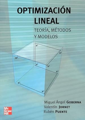 Imagen del vendedor de Optimizacion lineal: Teoria, metodos y modelos a la venta por LIBRERIA LEA+