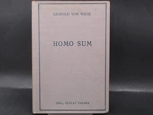 Homo Sum. Gedanken zu einer zusammenfassenden Anthropologie.