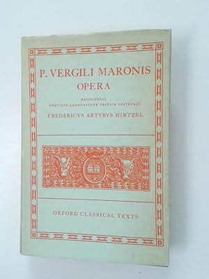 Bild des Verkufers fr P. Vergili Maronis Opera zum Verkauf von Antiquariat Buchhandel Daniel Viertel
