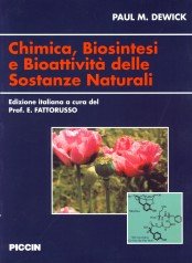 Bild des Verkufers fr Chimica, Biosintesi E Bioattivit Delle Sostanze Naturali zum Verkauf von Antiquariat Buchhandel Daniel Viertel