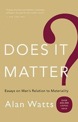 Bild des Verkufers fr Does It Matter?: Essays on Mana\ s Relation to Materiality zum Verkauf von moluna