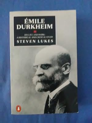 Seller image for Emile Durkheim: His Life and Work for sale by Antiquariat BehnkeBuch